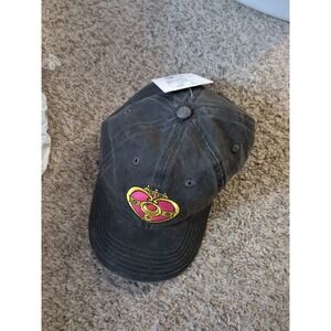 Sailor Moon Embroidered Character Emblems Pigment Dye Adjustable Hat Nwt